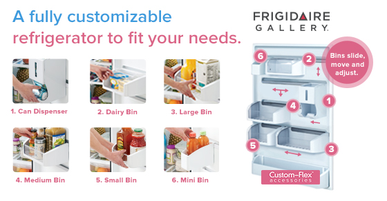 Custom-Flex Refrigerator