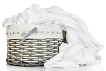 Clean Clothes on Bed = No Higher Education - BluntMoms.com